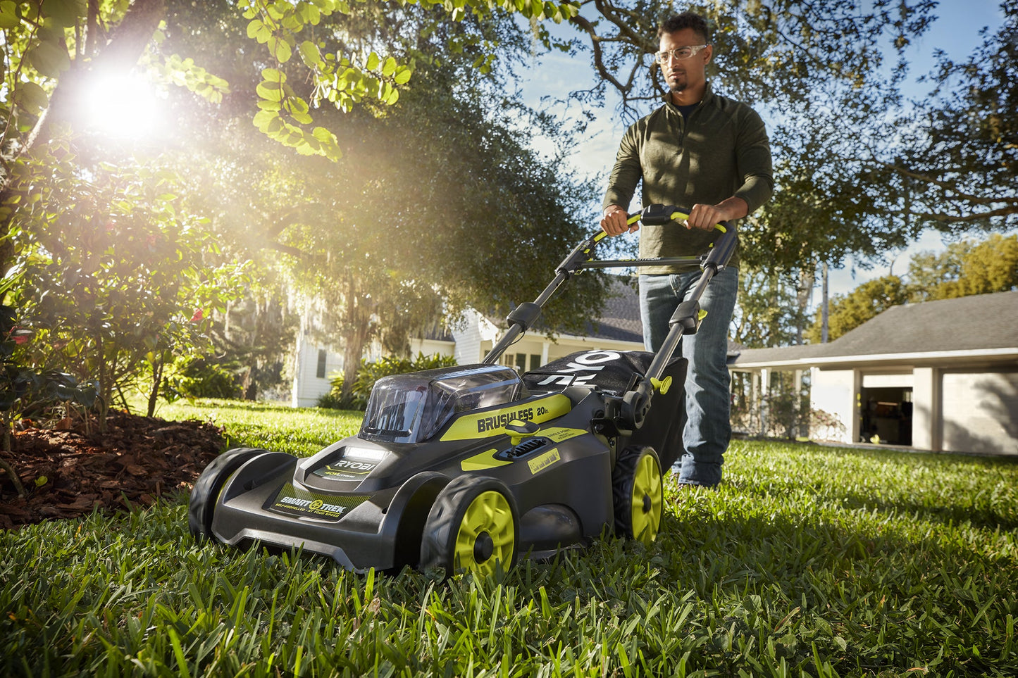 40V 20" BRUSHLESS SMART TREK™ Self-Propelled Mower WITH 6AH BATTERY & CHARGER Image 11