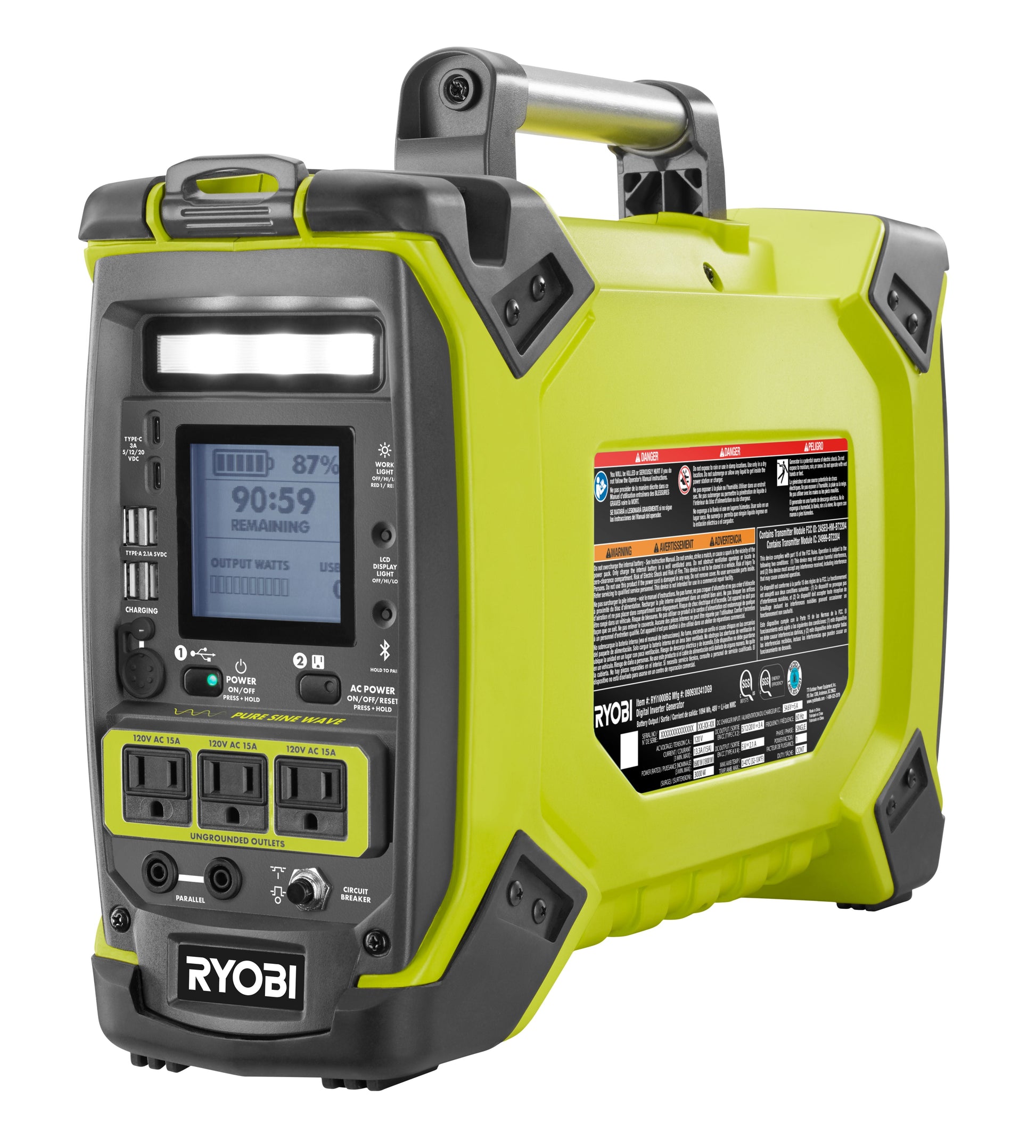 1800-WATT PORTABLE POWER STATION Image 9