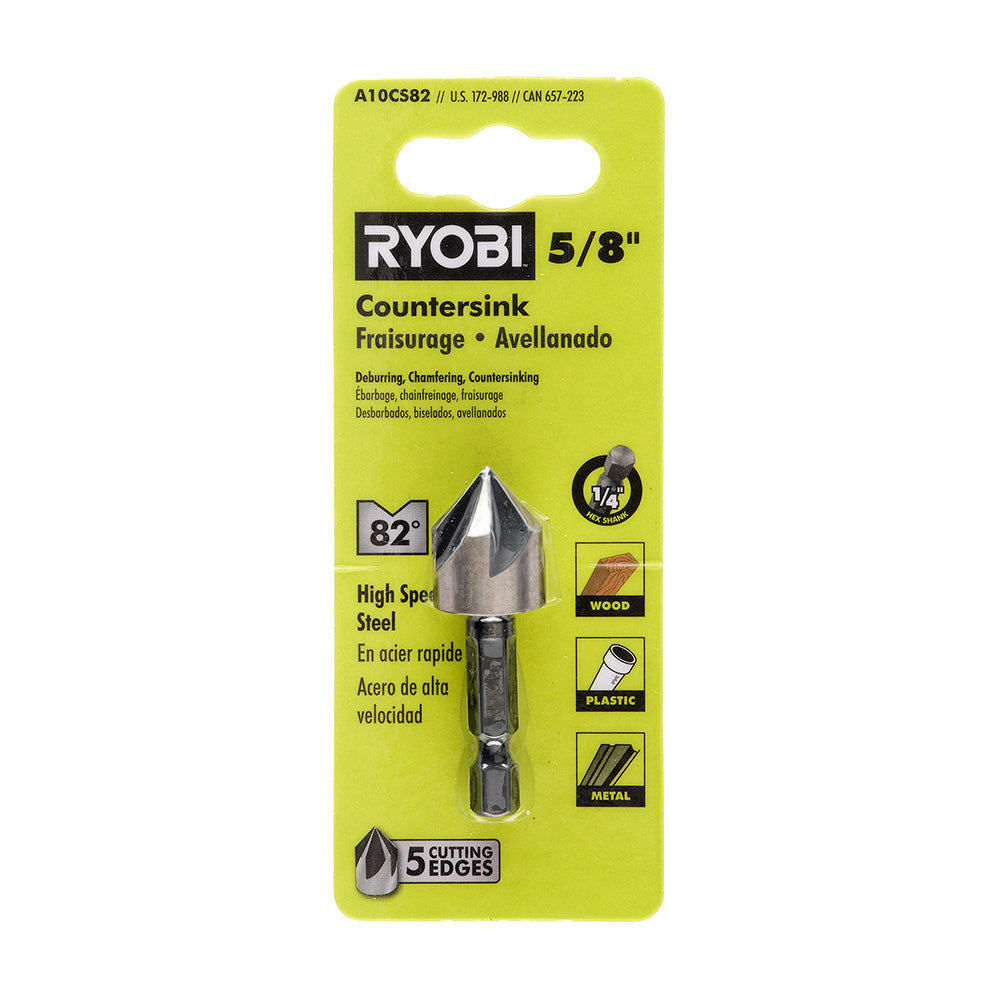 5/8" HSS COUNTERSINK RYOBI Tools