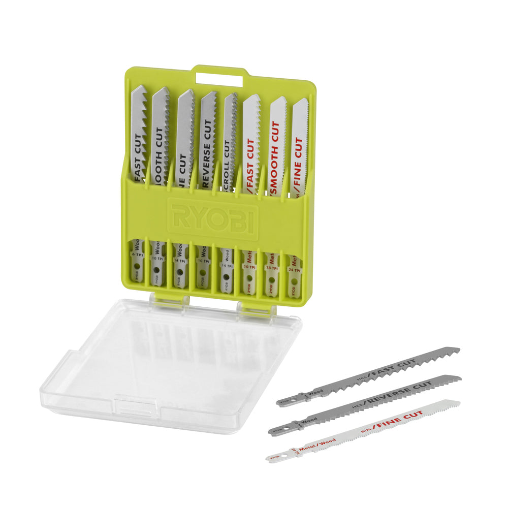 20 PC. All Purpose Jig Saw Blade Kit RYOBI Tools