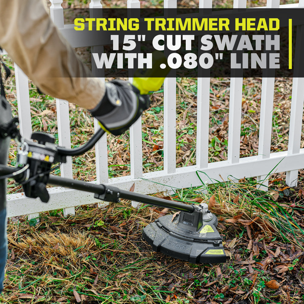 18V ONE+ HP Brushless Brush Cutter/String Trimmer RYOBI Tools