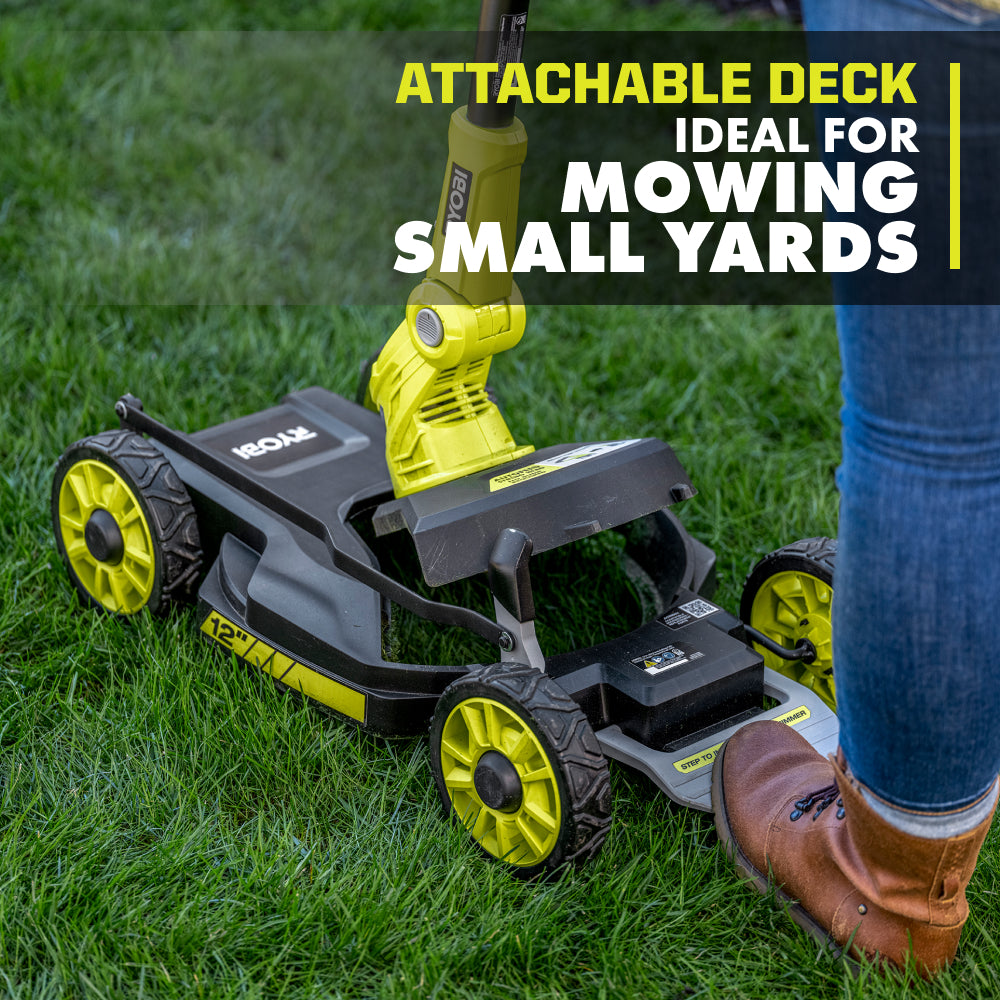 18V ONE+ 3-in-1 Mower, String Trimmer, and Edger RYOBI Tools