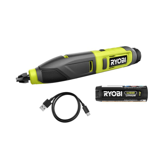 USB LITHIUM POWER CARVER KIT RYOBI Tools