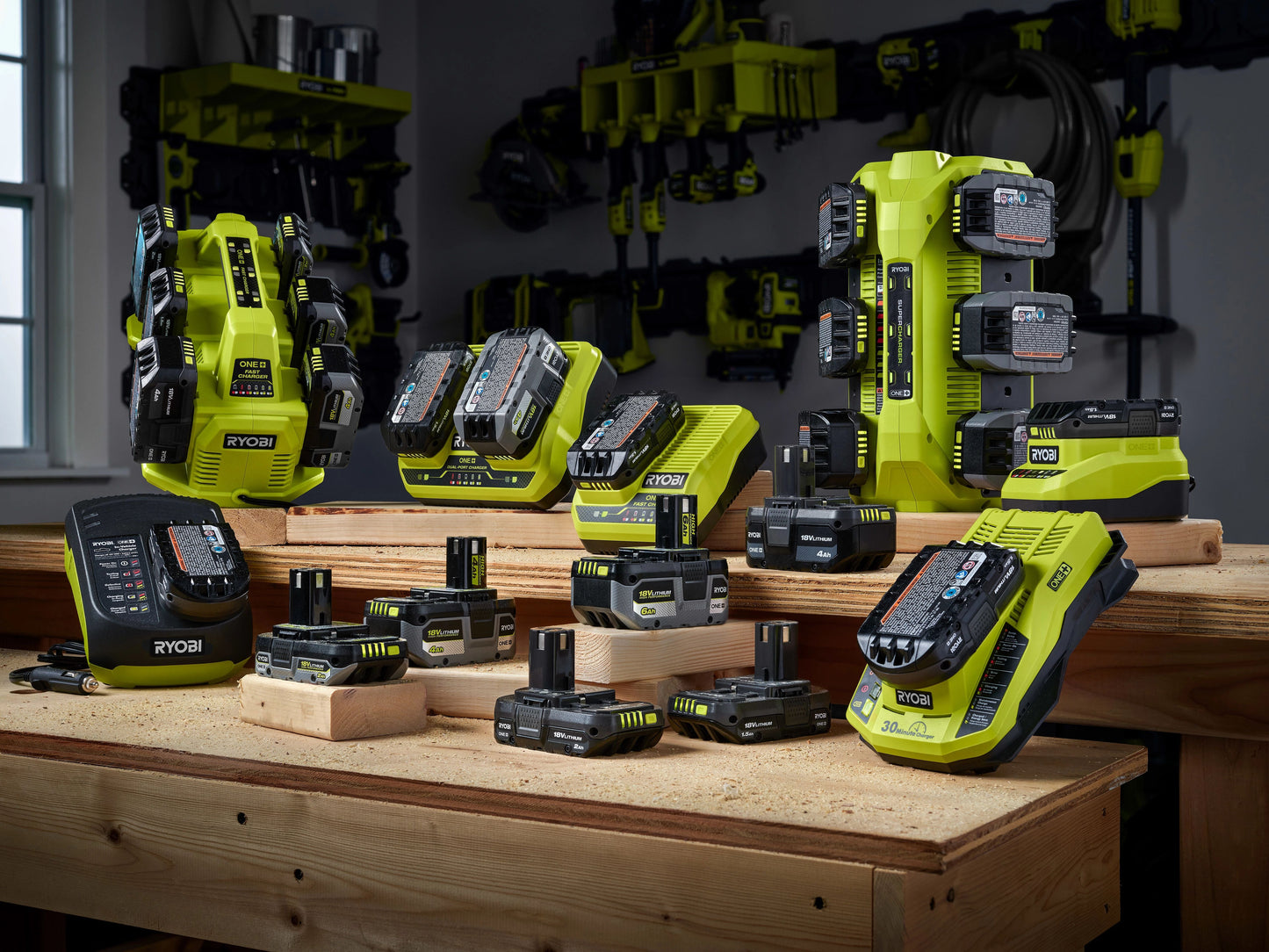 18V ONE+ 6-PORT FAST CHARGER Image 6