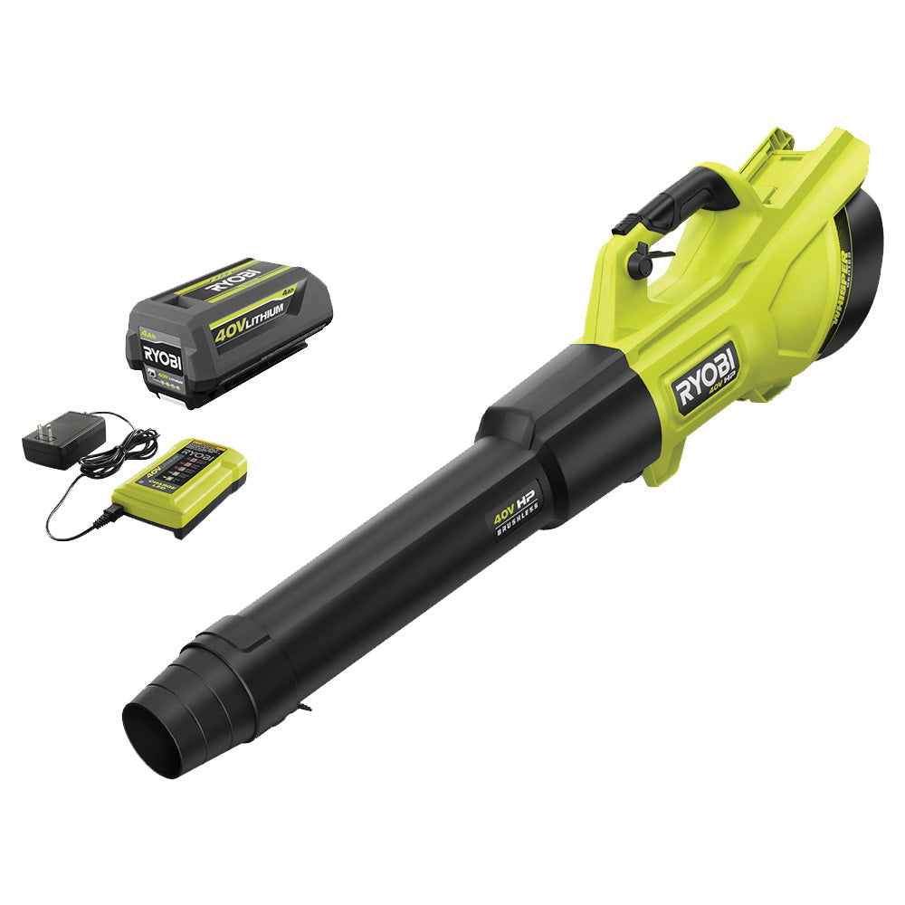 40V HP BRUSHLESS 600 CFM WHISPER SERIES BLOWER RYOBI Tools