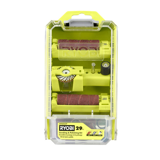 29 PC. SANDING & POLISHING KIT RYOBI Tools