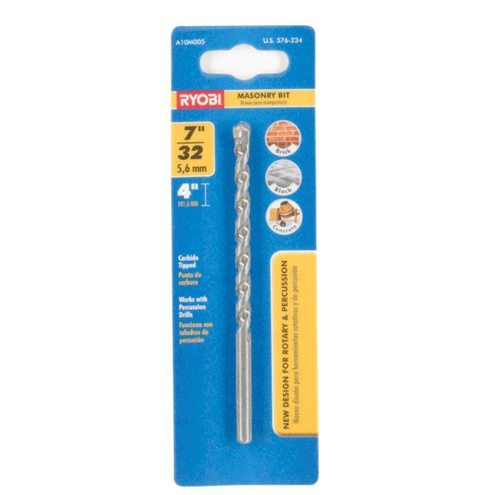 7/32" x 4" Masonry Bit RYOBI Tools