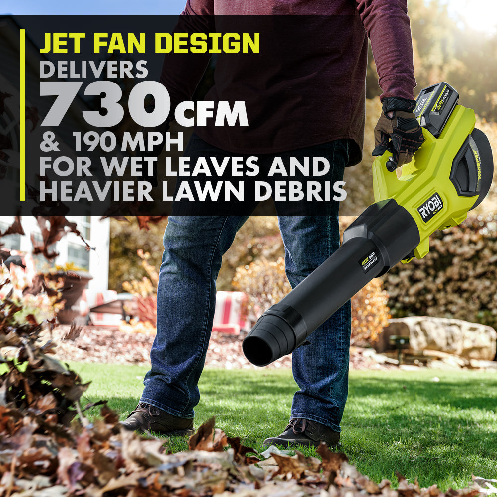 40V HP BRUSHLESS WHISPER SERIES 730 CFM BLOWER KIT image 5