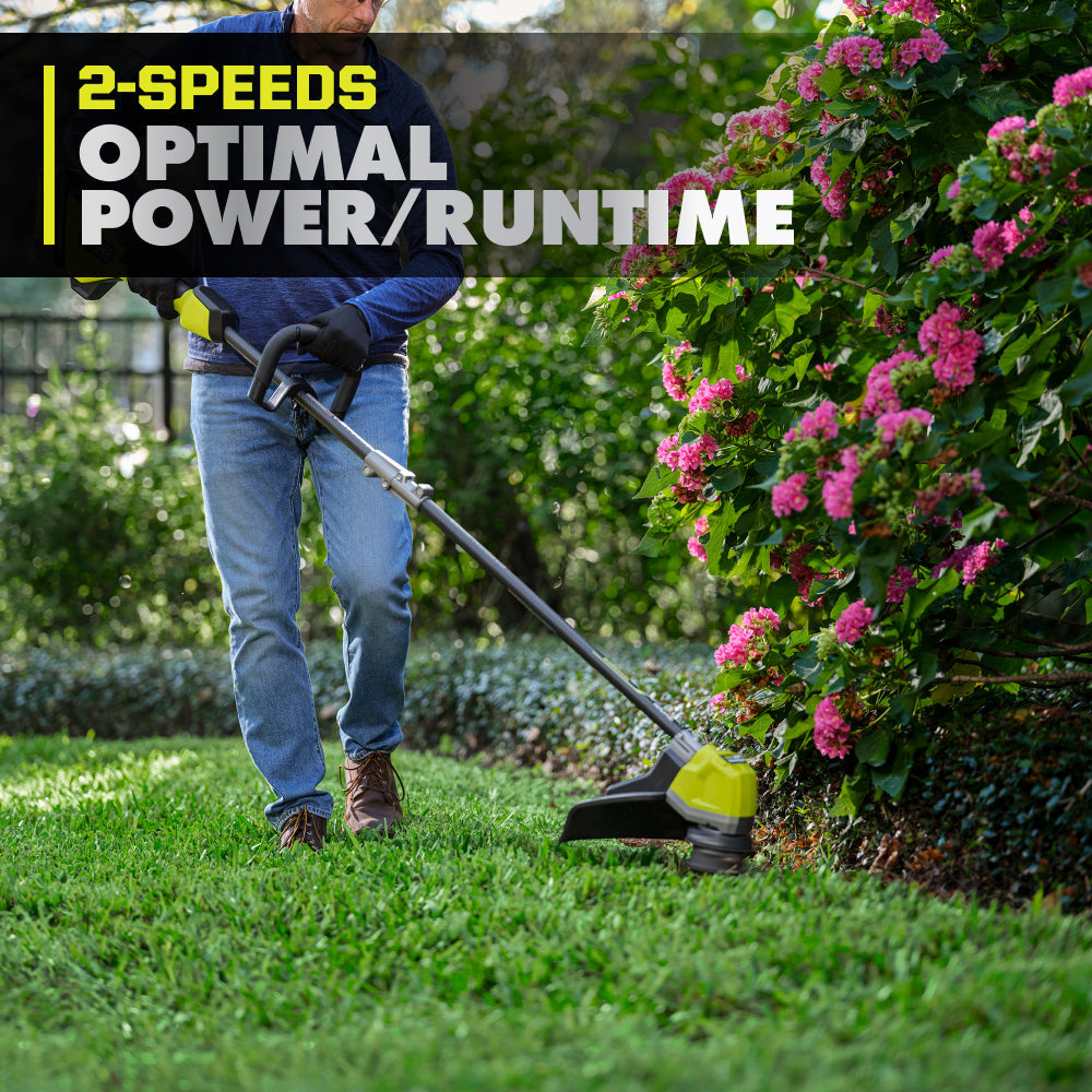 40V HP Brushless 17” String Trimmer RYOBI Tools