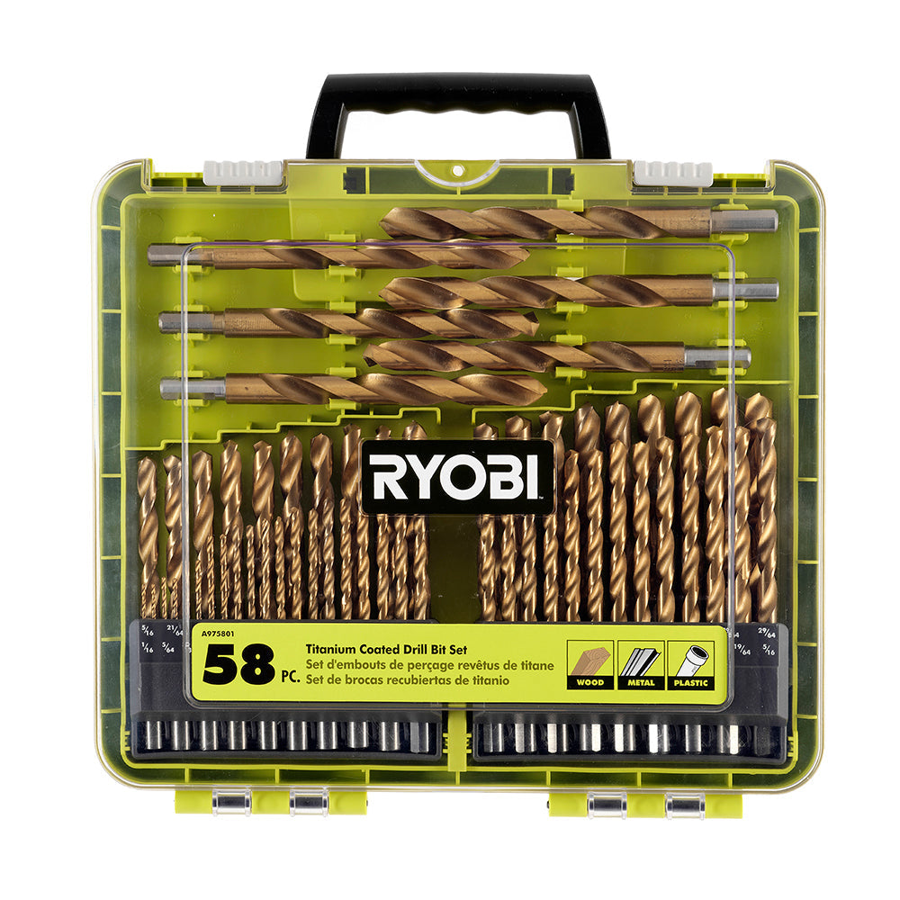 58pc Drill Bit Kit RYOBI Tools