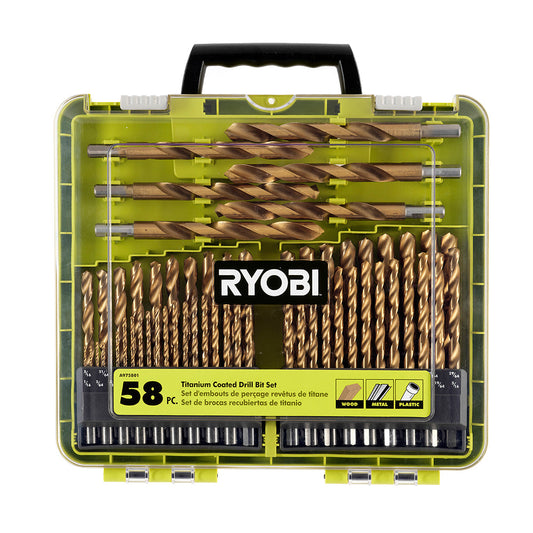 58pc Drill Bit Kit RYOBI Tools