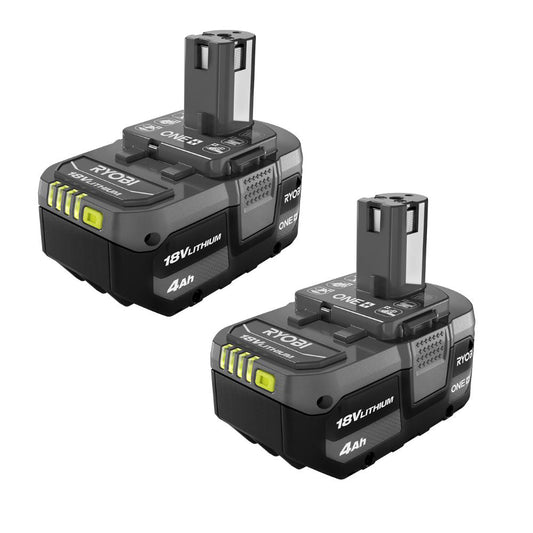 18V ONE+ 4AH LITHIUM BATTERY (2-PACK) RYOBI Tools