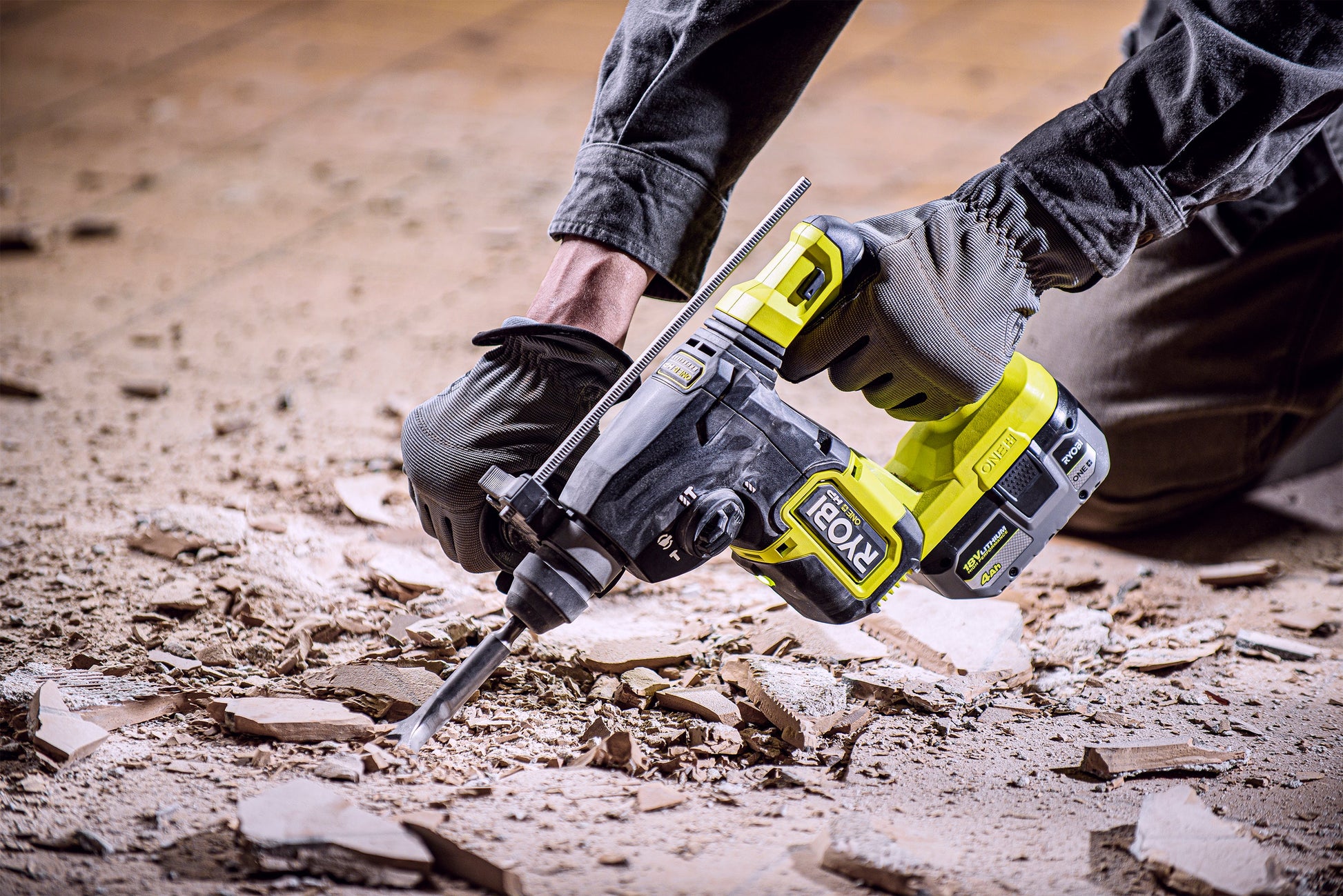 18V ONE+ HP Brushless 1" SDS-Plus Rotary Hammer Image 16