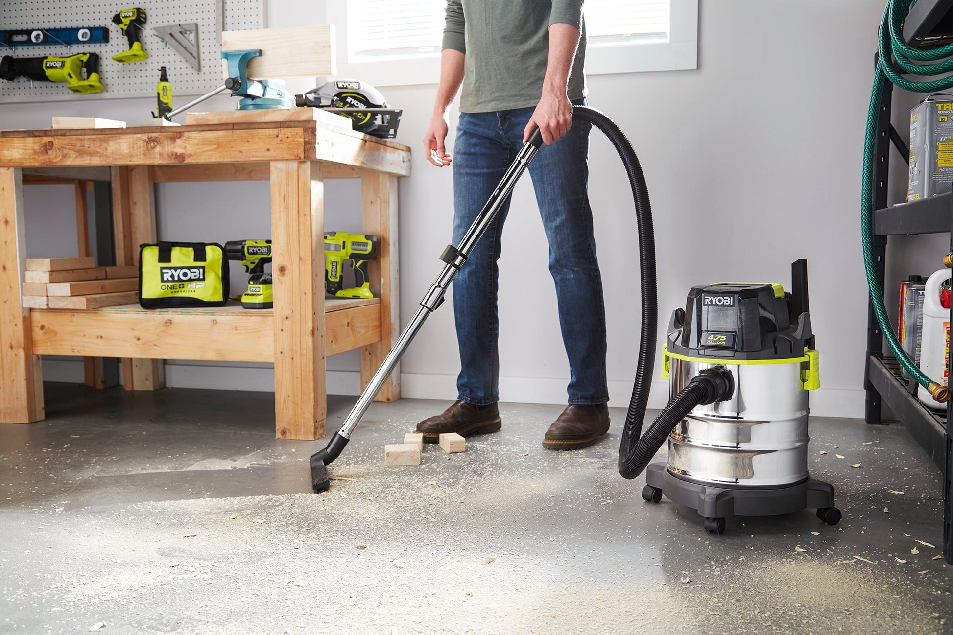 18V ONE+ 4.75 Gallon Wet/Dry Vacuum (Tool Only) Image 2