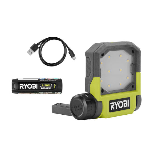 USB LITHIUM LED FLIP LIGHT KIT RYOBI Tools