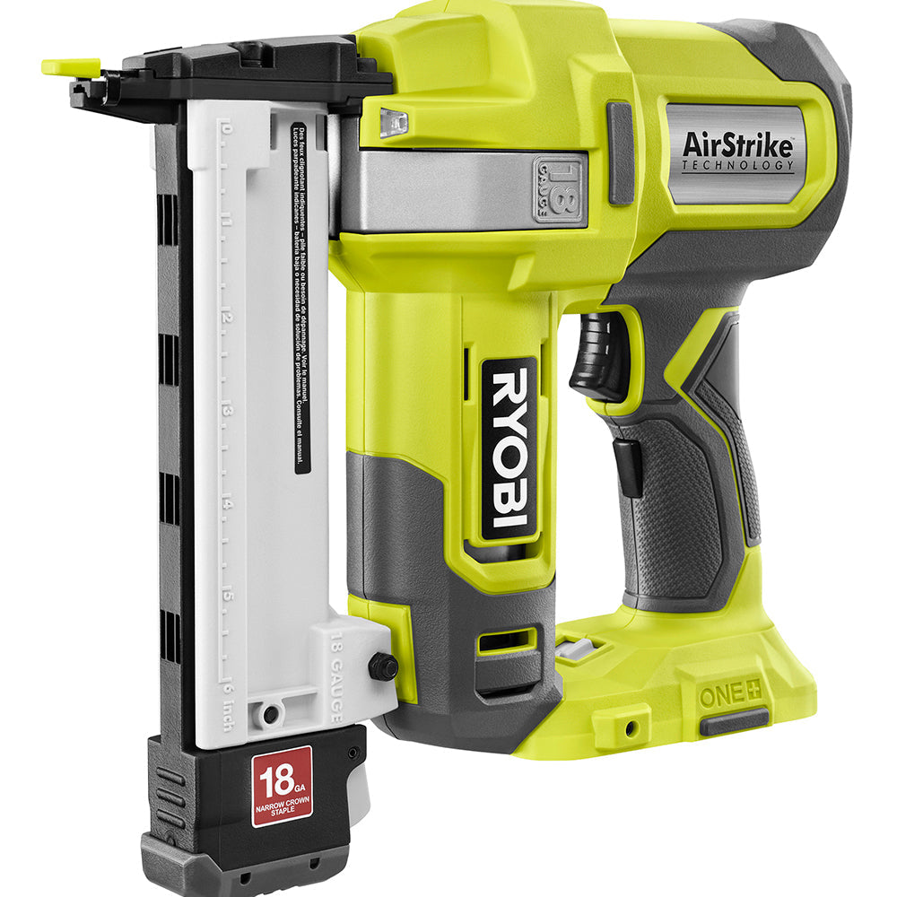 18V ONE+ AIRSTRIKE 18GA NARROW CROWN STAPLER RYOBI Tools