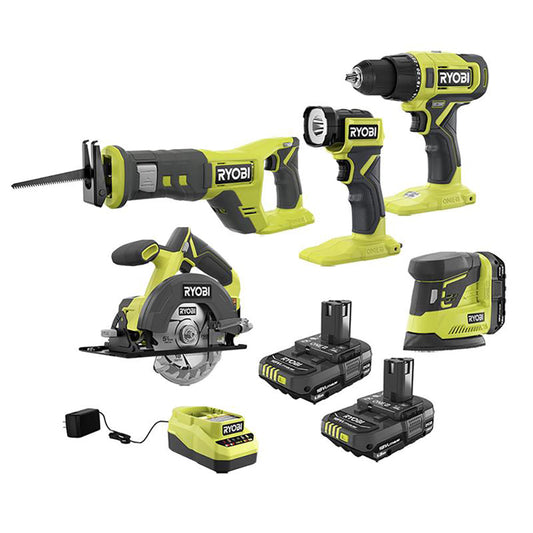 18V ONE+ 5-Tool Combo Kit RYOBI Tools