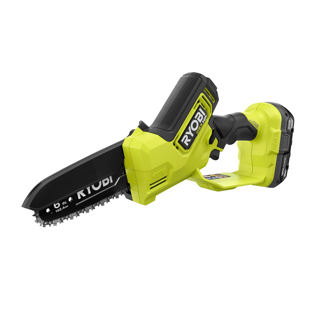 18V ONE+ HP 6" COMPACT BRUSHLESS PRUNING CHAINSAW KIT RYOBI Tools