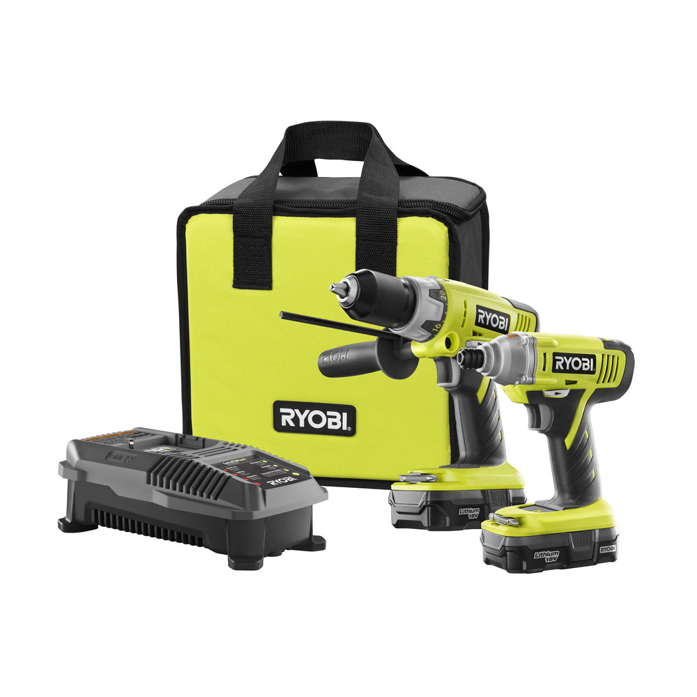 18V ONE+™ Hammer Drill and Impact Combo (Online Only) RYOBI Tools