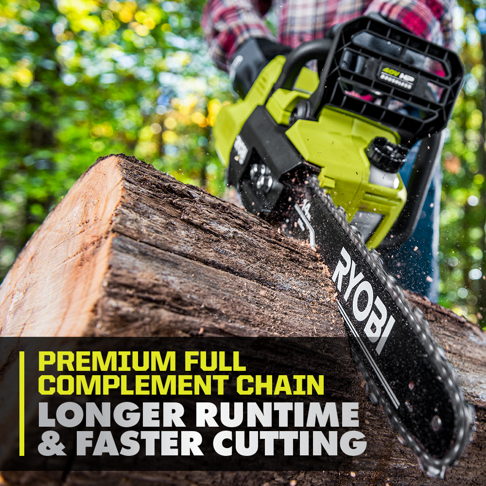 40V HP BRUSHLESS 14" CHAINSAW Image 5