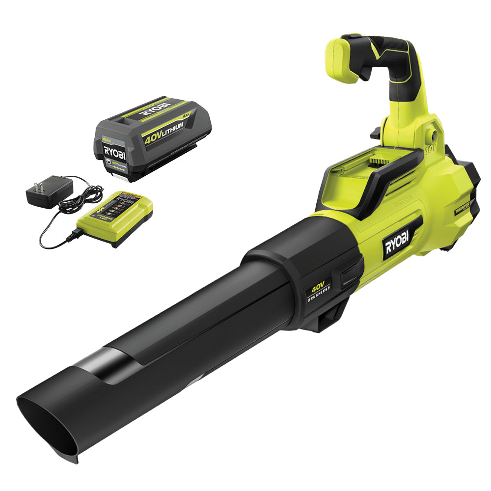 40V BRUSHLESS WHISPER SERIES 550 CFM JET FAN BLOWER KIT RYOBI Tools