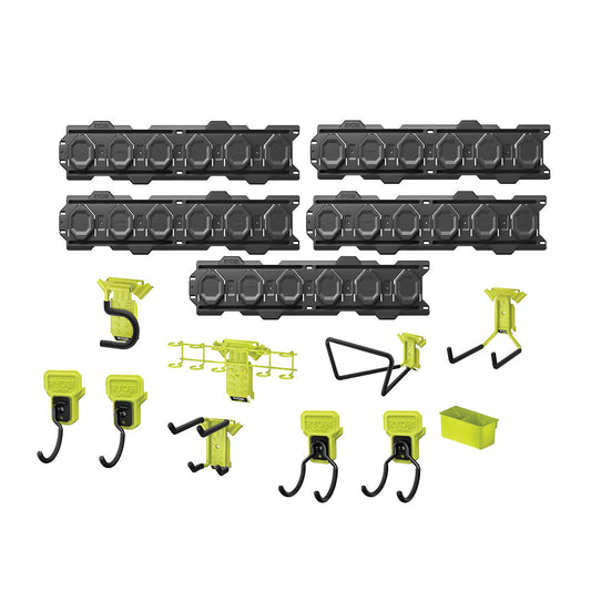15 PC. LINK WALL STORAGE KIT RYOBI Tools