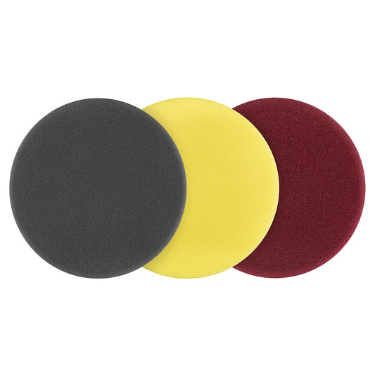 3 PC. 5" FOAM DUAL ACTION POLISHER VARIETY PAD SET RYOBI Tools