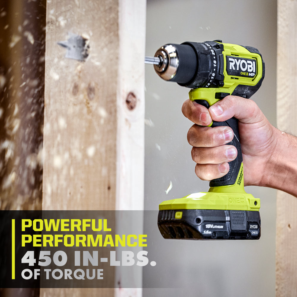 18V ONE+ HP COMPACT BRUSHLESS 1/2" DRILL/DRIVER Image 4