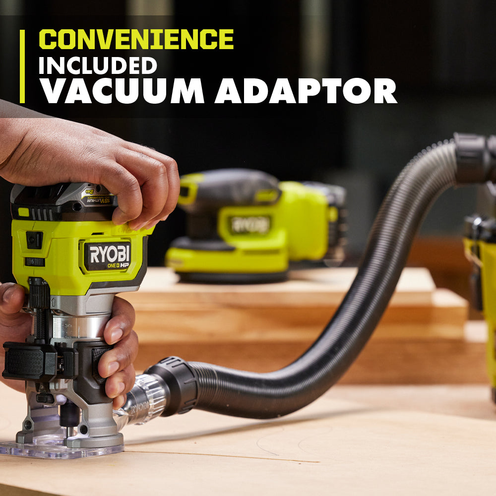 18V ONE+ HP BRUSHLESS COMPACT ROUTER KIT Image 4