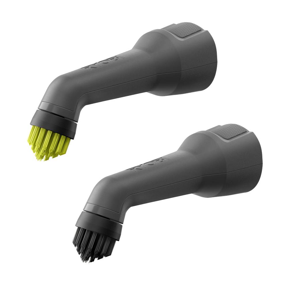 2 PC. MEDIUM AND HARD BRISTLE GROUT KIT RYOBI Tools