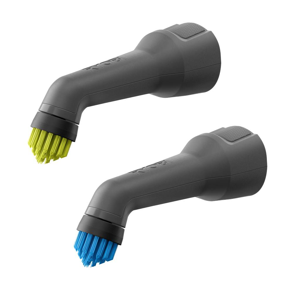2 PC. SOFT AND MEDIUM BRISTLE GROUT KIT RYOBI Tools