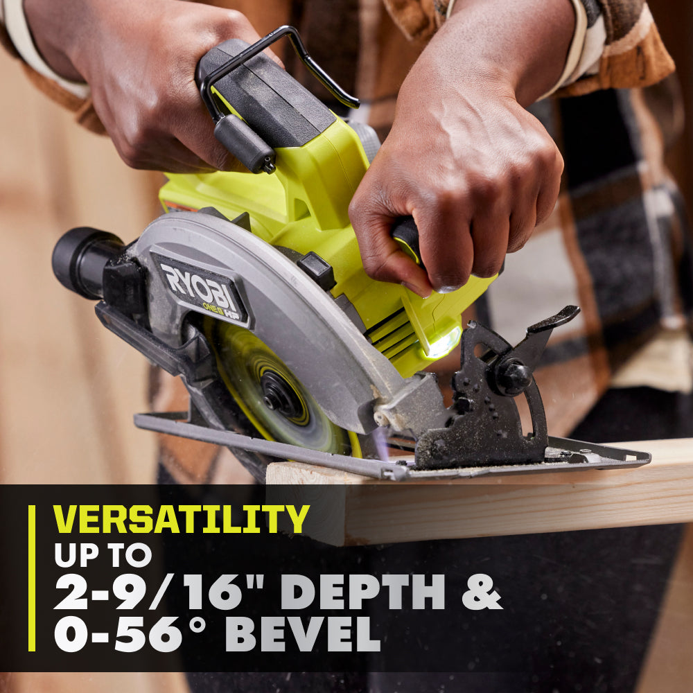 18V ONE+ HP Brushless 7-1/4" Circular Saw RYOBI Tools