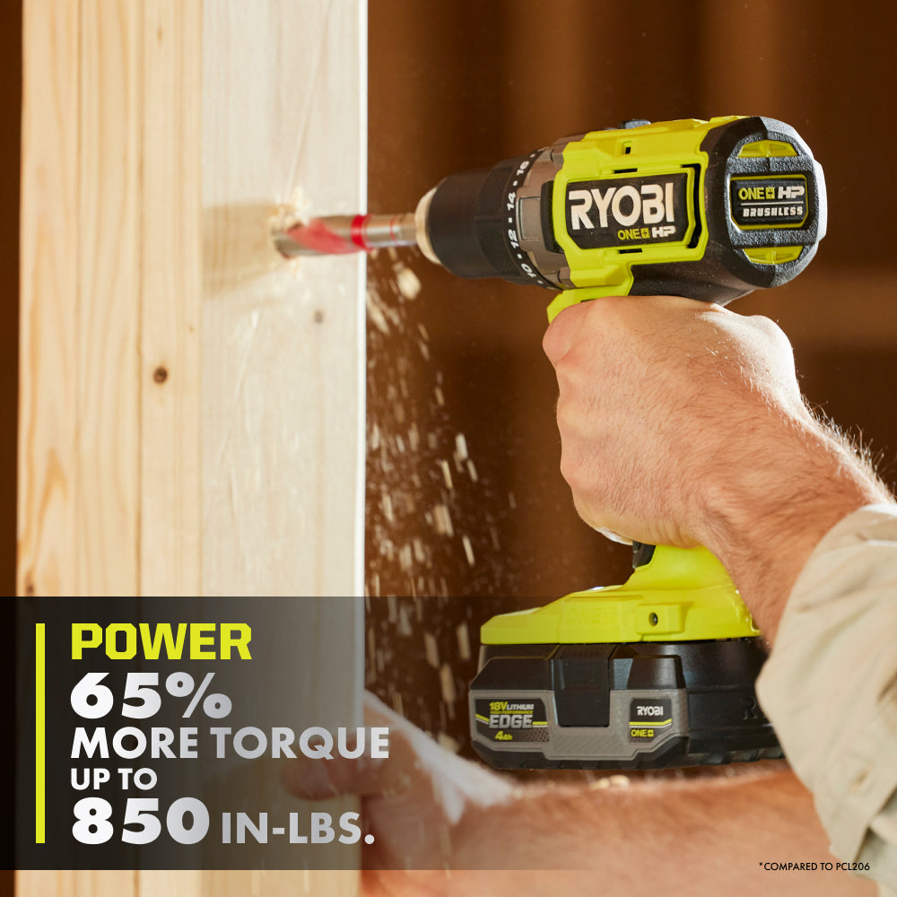 18V ONE+ HP Brushless 1/2" Drill/Driver Kit RYOBI Tools