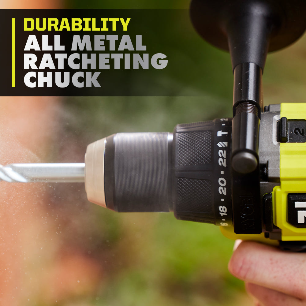 18V ONE+ HP Brushless 1/2" Hammer Drill Kit RYOBI Tools