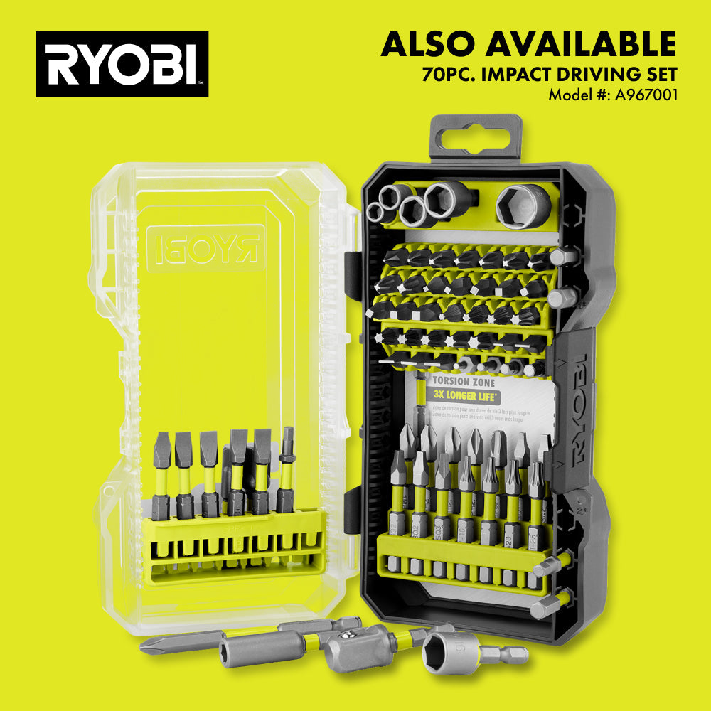 18V ONE+ HP Brushless 4-Mode 1/4" Hex Impact Driver RYOBI Tools