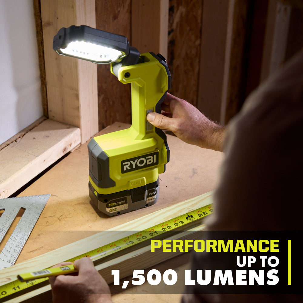 18V ONE+ HYBRID WORK LIGHT RYOBI Tools