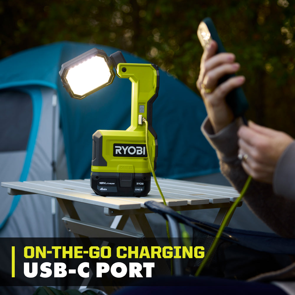 18V ONE+ HYBRID WORK LIGHT RYOBI Tools