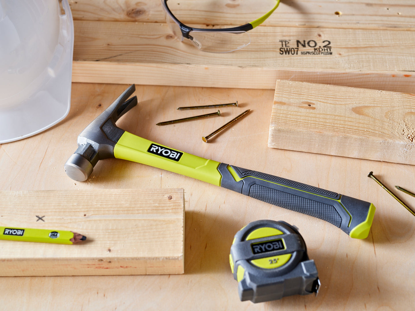 20oz. Fiberglass Hammer RYOBI Tools