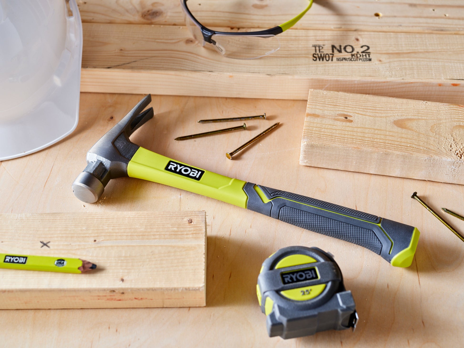 20oz. Fiberglass Hammer RYOBI Tools