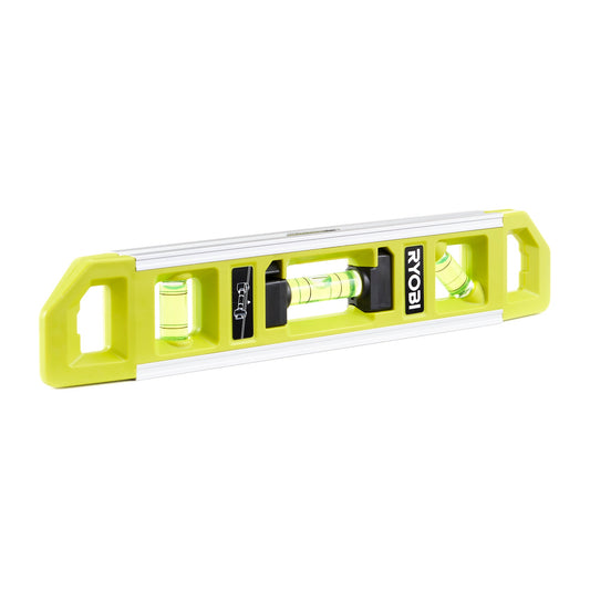 9" 2-in-1 Torpedo Level and Line Level RYOBI Tools