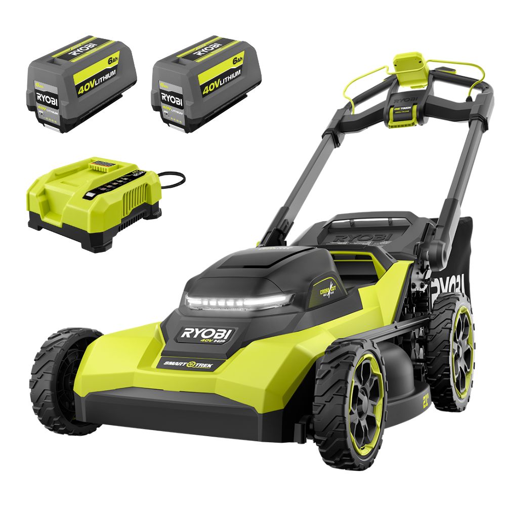 40V HP BRUSHLESS 21" SELF-PROPELLED MULTI-BLADE MOWER KIT RYOBI Tools
