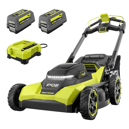 40V HP BRUSHLESS 21" SELF-PROPELLED MULTI-BLADE MOWER KIT RYOBI Tools