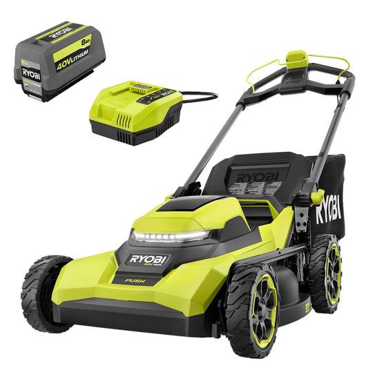 40V HP BRUSHLESS 21" PUSH MOWER KIT RYOBI Tools