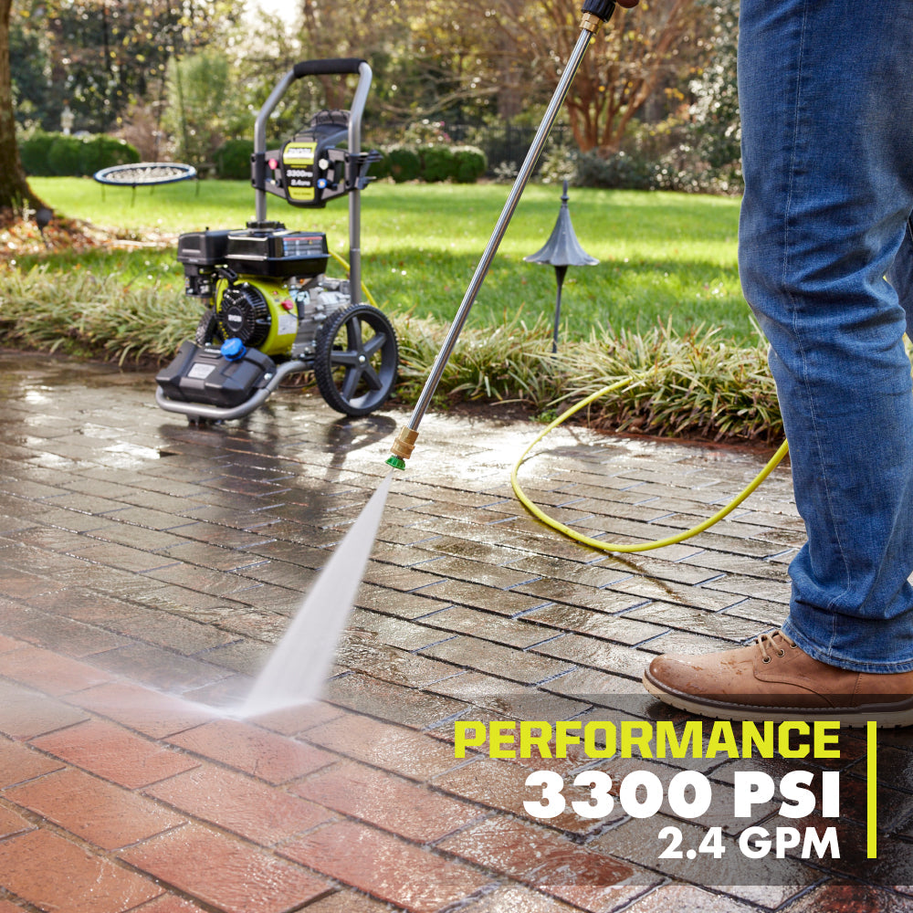 3300 PSI 2.4 GPM GAS PRESSURE WASHER RYOBI Tools