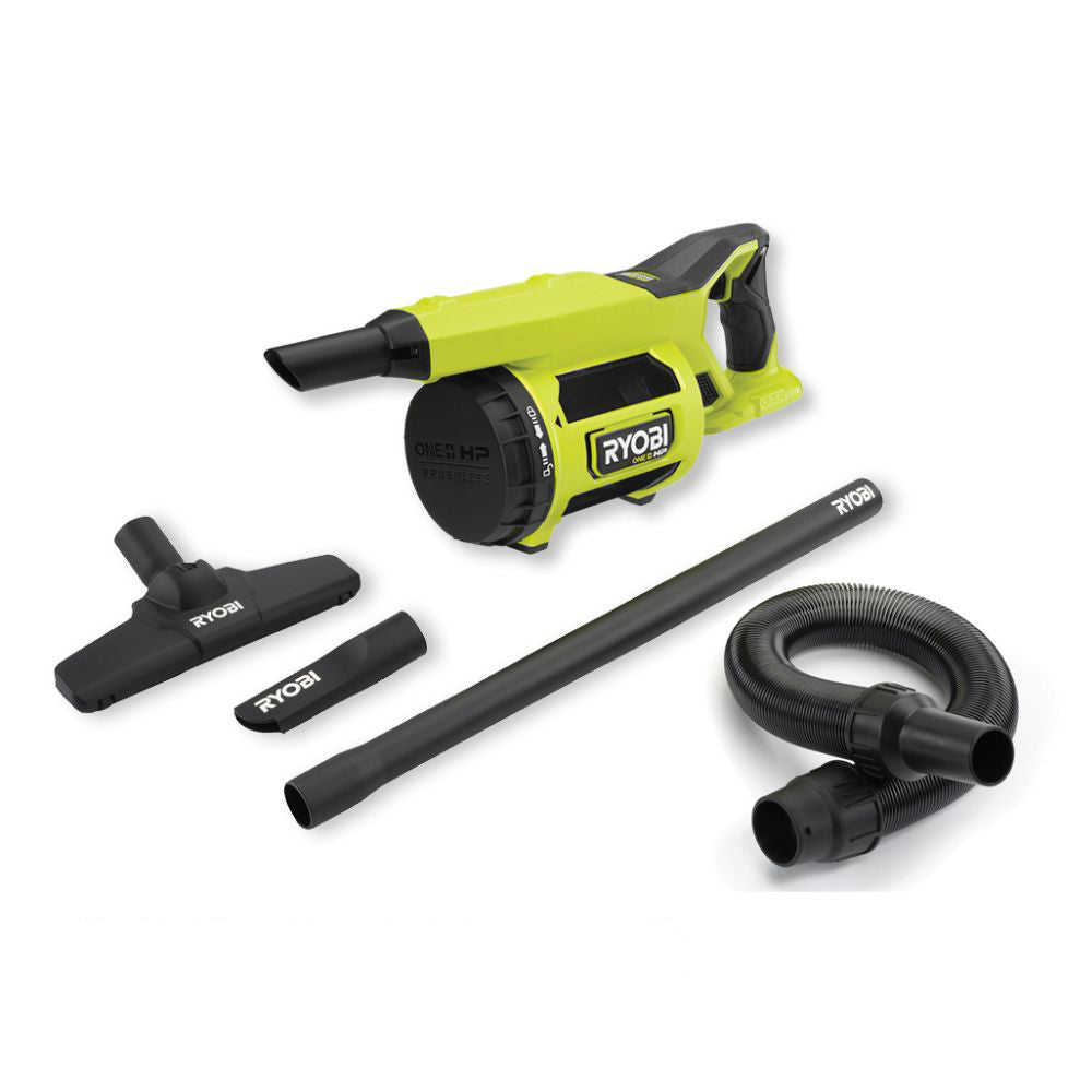 18V ONE+ HP BRUSHLESS JOBSITE HAND VACUUM RYOBI Tools