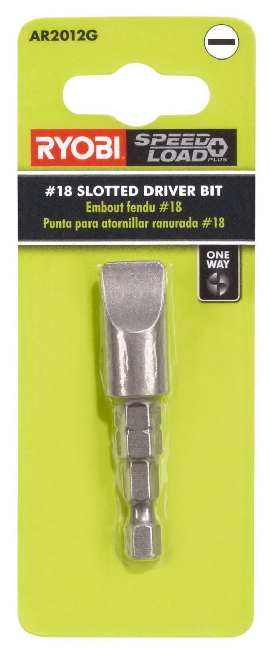 SpeedLoad+ #18 x 2-1/2" Flat Driver Bit Image 1