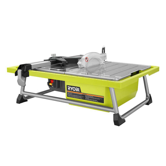 0.75 HP 7 in. 4.8 Amp Tabletop Tile Saw RYOBI Tools