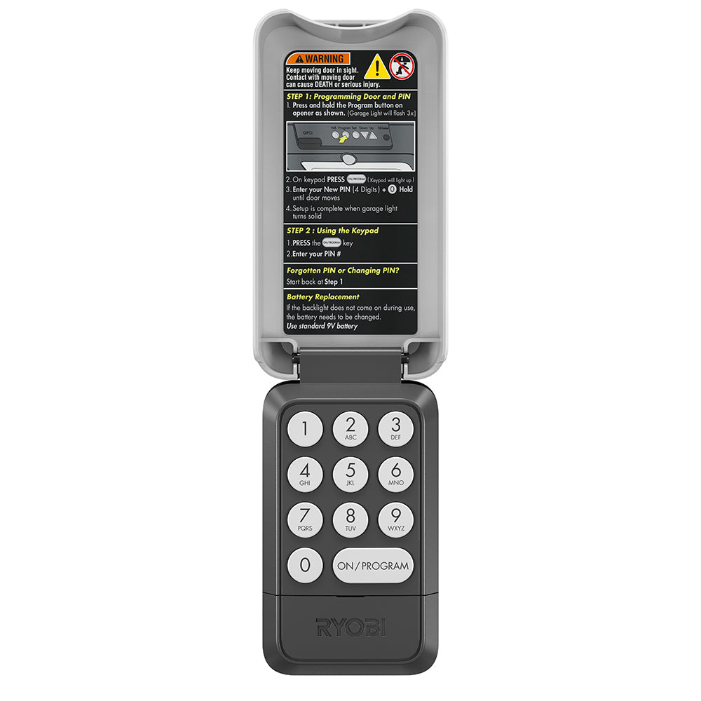 Garage Door Outdoor Keypad RYOBI Tools