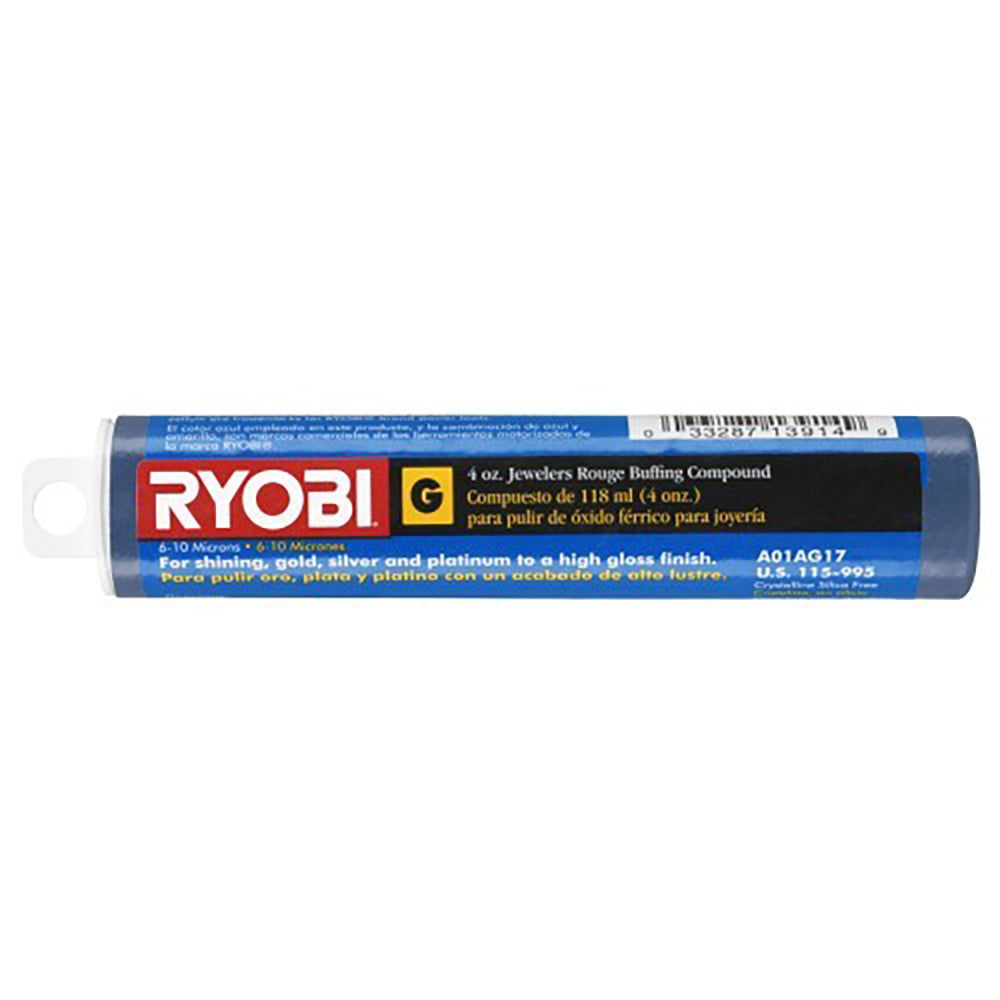 4 oz. Jewelers Rouge Buffing Compound RYOBI Tools