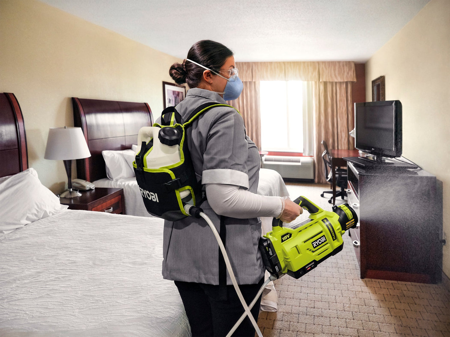 18V ONE+ 1 GALLON ELECTROSTATIC SPRAYER Kit Image 14